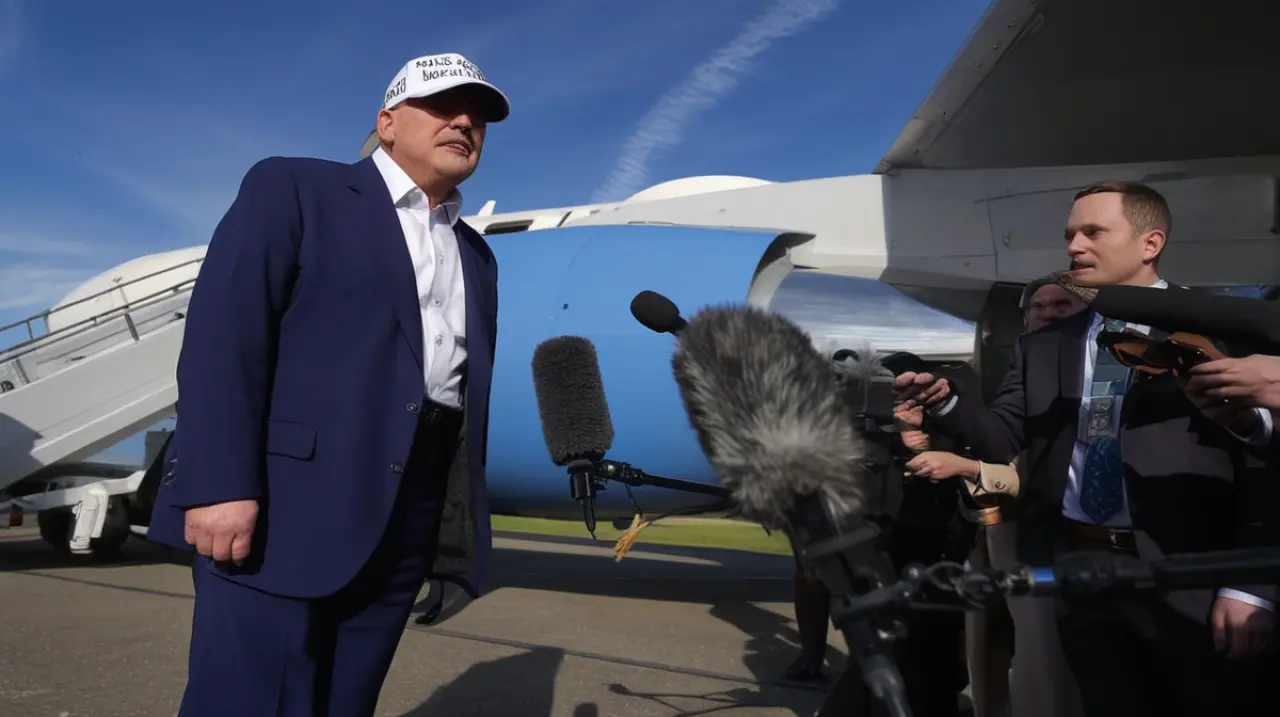 El presidente Donald Trump ha expresado su descontento por la agresión de Rusia contra Ucrania, afirmando que no está satisfecho con las acciones del líder ruso Vladimir Putin.. Foto: Redacción In