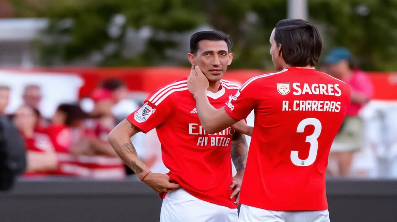 El ángel Di María se despide con lágrimas, mientras que el Benfica enfrenta dificultades en el Mundial de Clubes.. Foto: Redacción InfoArticulos