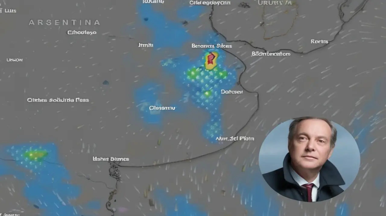 El pronóstico del clima en la región de Buenos Aires y su área metropolitana sigue siendo incierto. Según el análisis de Diego Angeli, experto en meteorología, las lluvias podrían persistir dur