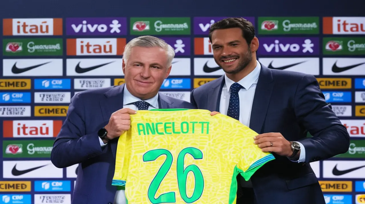 El regreso de Carlo Ancelotti revoluciona al fútbol brasileño: Casemiro vuelve a la acción, pero el destino de Neymar sigue siendo incierto. Foto: Redacción InfoArticulos
