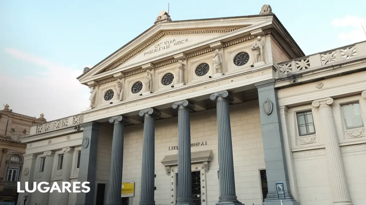 La emblemática Escuela Presidente Roca, con su arquitectura impresionante, parece un verdadero templo. Su historia se remonta a una época anterior incluso a la construcción del histórico Teatro Co