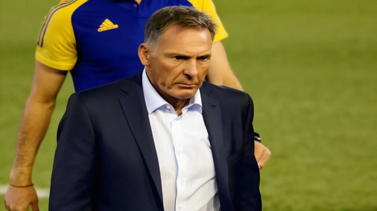 Miguel Russo enfrenta un reto crucial en Boca Juniors, con pocas opciones a considerar para definir su estrategia y seleccionar los mejores futbolistas.. Foto: Redacción InfoArticulos